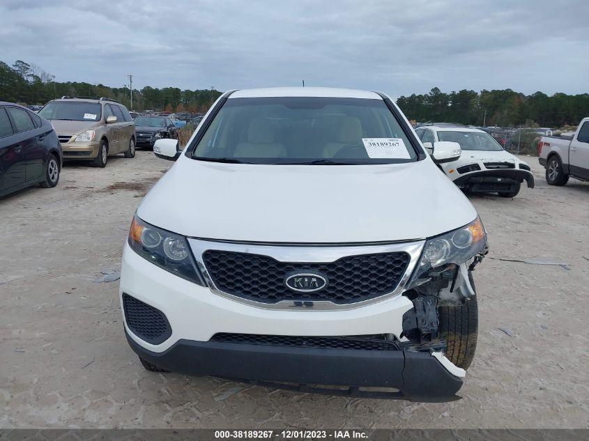 2012 Kia Sorento Lx VIN: 5XYKT3A11CG246918 Lot: 38189267