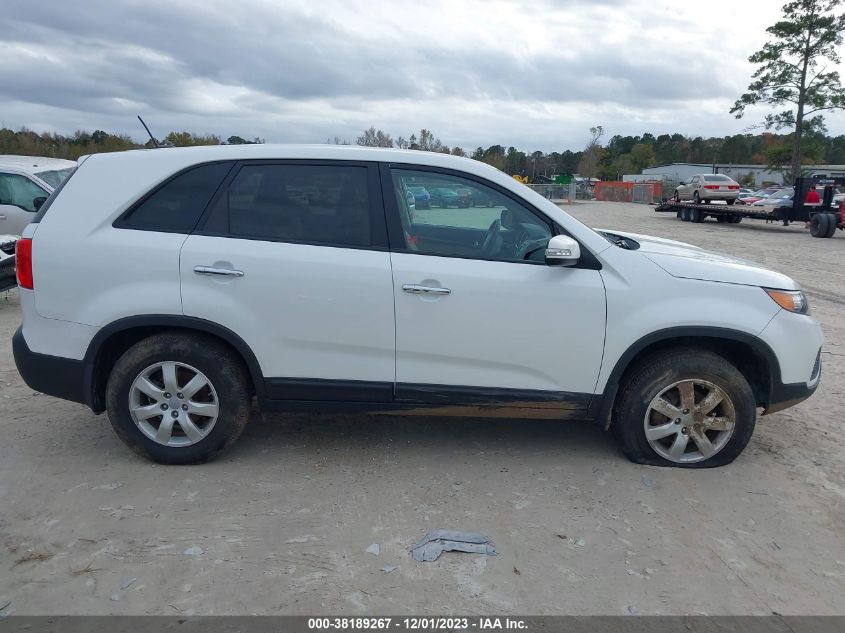 2012 Kia Sorento Lx VIN: 5XYKT3A11CG246918 Lot: 38189267