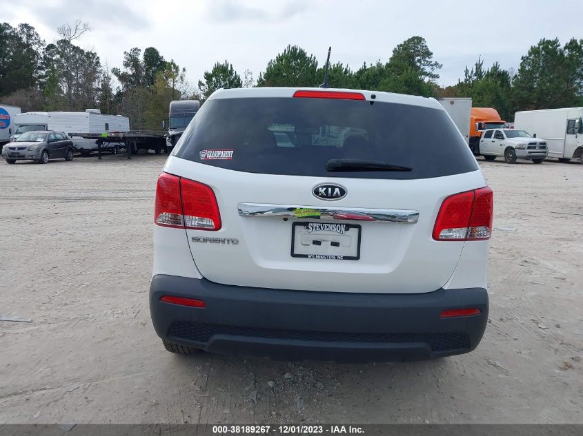 2012 Kia Sorento Lx VIN: 5XYKT3A11CG246918 Lot: 38189267