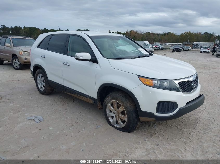 2012 Kia Sorento Lx VIN: 5XYKT3A11CG246918 Lot: 38189267