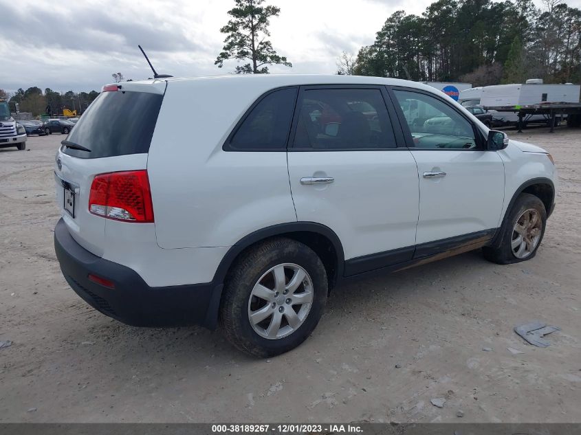 2012 Kia Sorento Lx VIN: 5XYKT3A11CG246918 Lot: 38189267