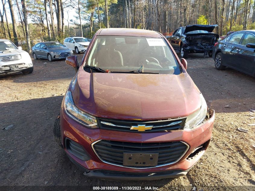 2017 Chevrolet Trax Ls VIN: 3GNCJKSB2HL273211 Lot: 38189389