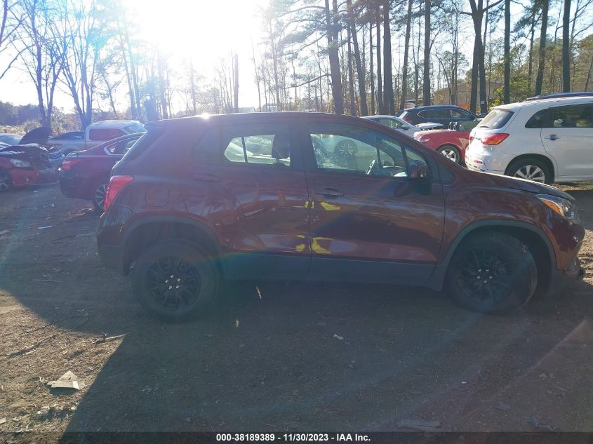 2017 Chevrolet Trax Ls VIN: 3GNCJKSB2HL273211 Lot: 38189389