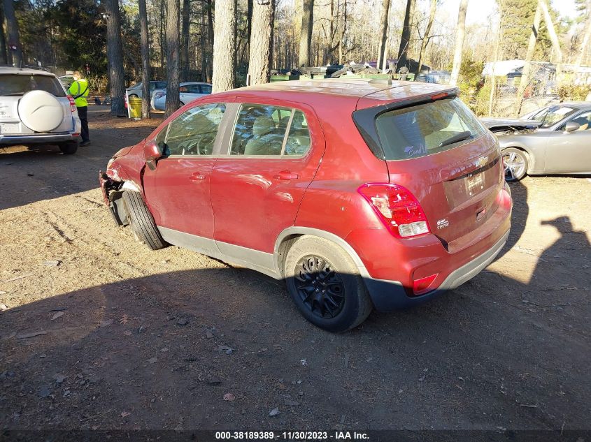 3GNCJKSB2HL273211 2017 Chevrolet Trax Ls