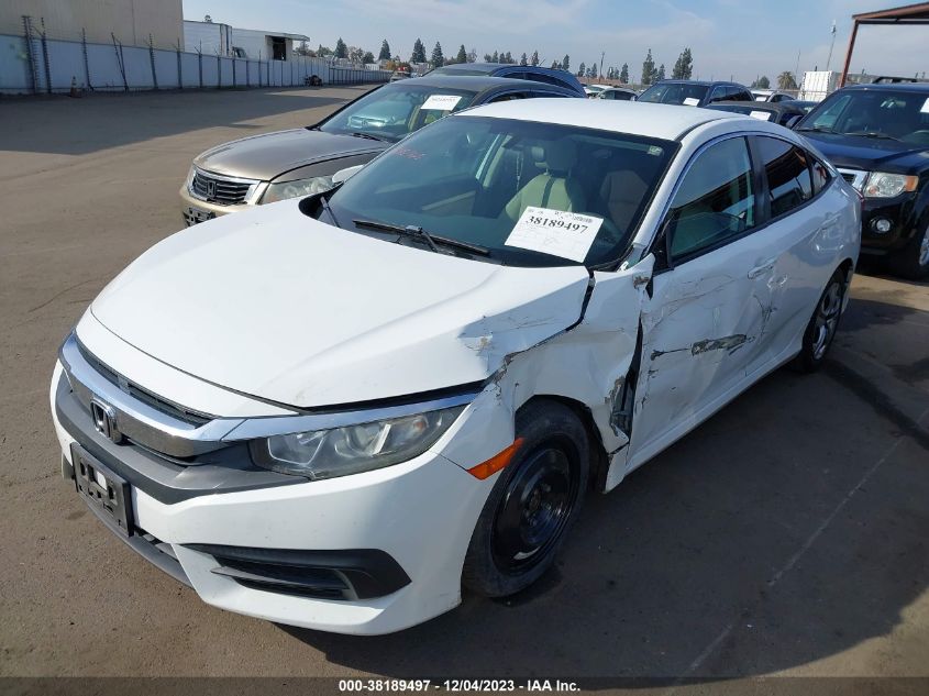 2HGFC2F52GH536410 2016 Honda Civic Lx