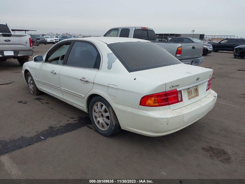 2001 Kia Optima Lx/Se VIN: KNAGD124015029282 Lot: 38189635