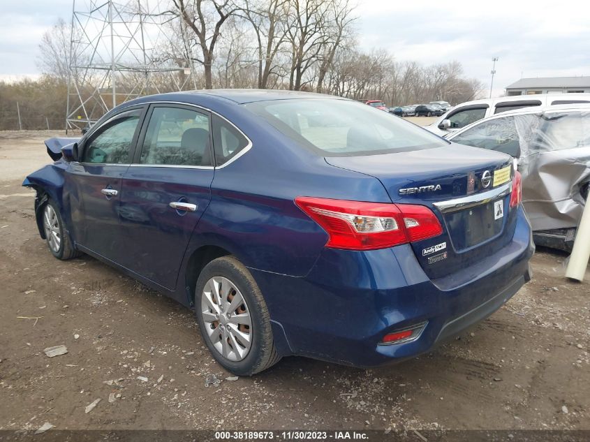 2019 Nissan Sentra S VIN: 3N1AB7AP2KY213532 Lot: 38189673