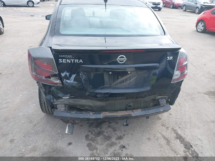 2012 Nissan Sentra 2.0 Sr VIN: 3N1AB6AP0CL673541 Lot: 38189702