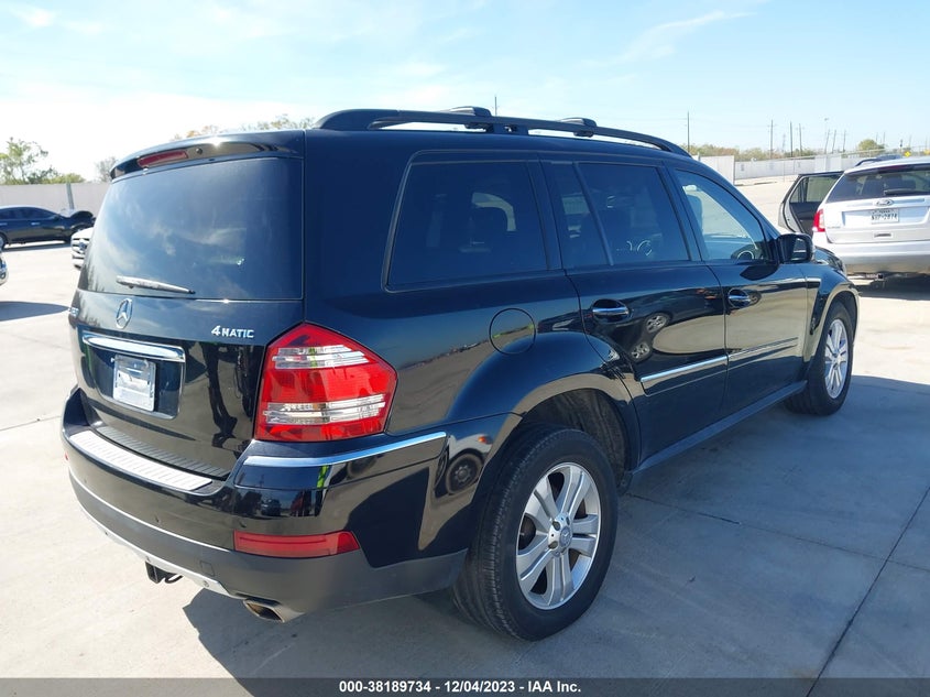2008 Mercedes-Benz Gl 450 VIN: 4JGBF71E38A360133 Lot: 38189734