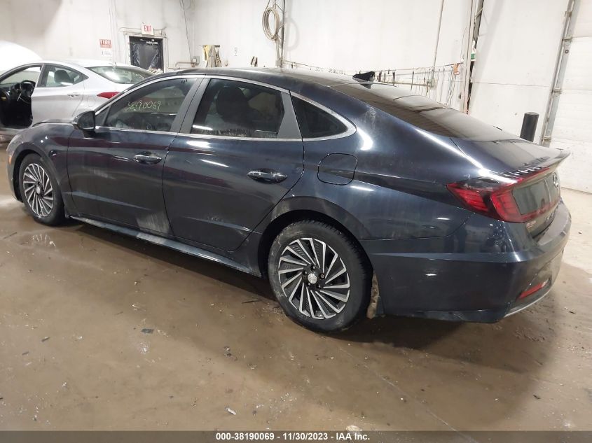 2020 Hyundai Sonata Hybrid Limited VIN: KMHL54JJ8LA015966 Lot: 38190069