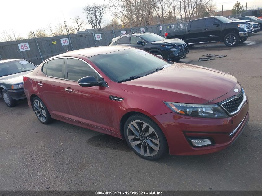 2014 Kia Optima Sx VIN: 5XXGR4A75EG335901 Lot: 38190171