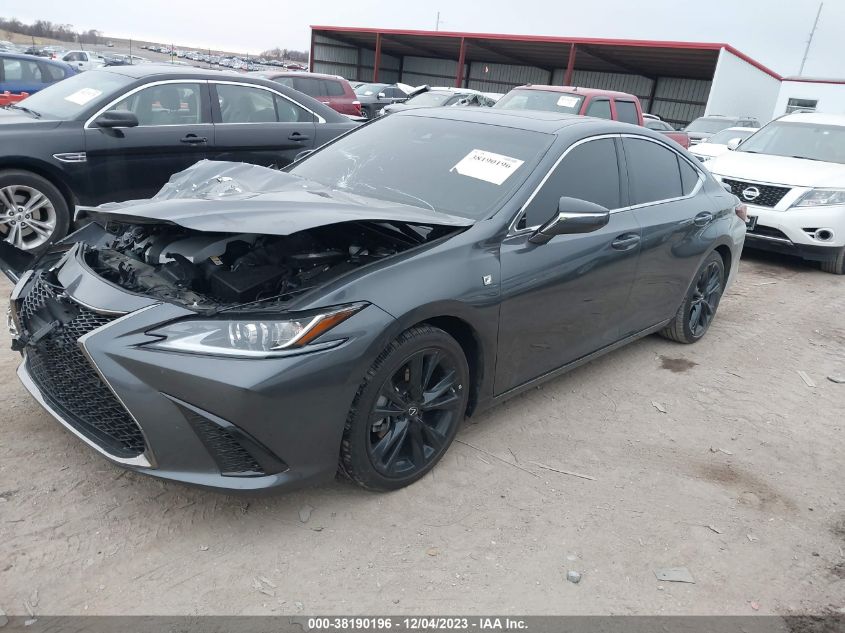 2022 Lexus Es 350 F Sport VIN: 58AGZ1B19NU130895 Lot: 38190196