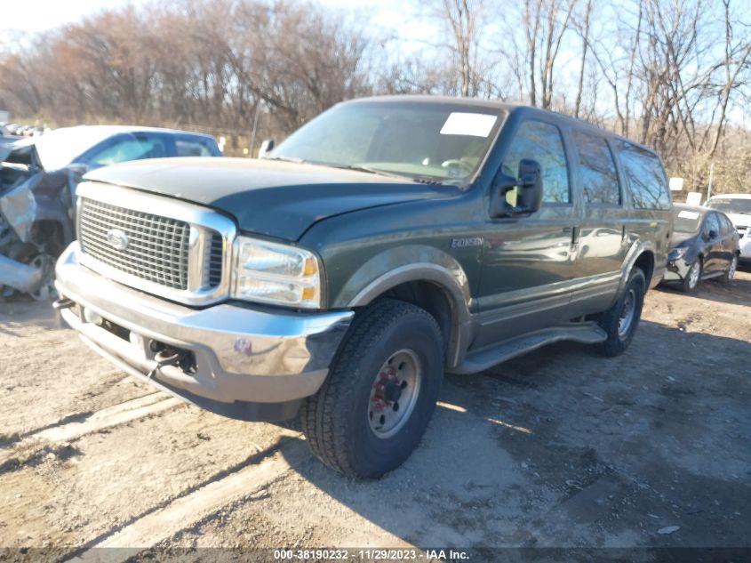 1FMSU43F41EC12355 2001 Ford Excursion Limited