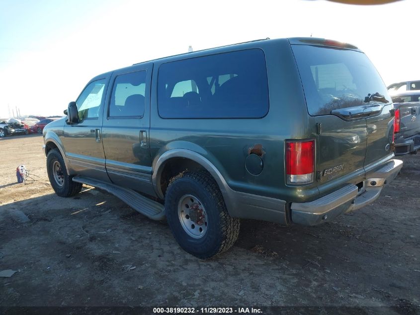 1FMSU43F41EC12355 2001 Ford Excursion Limited