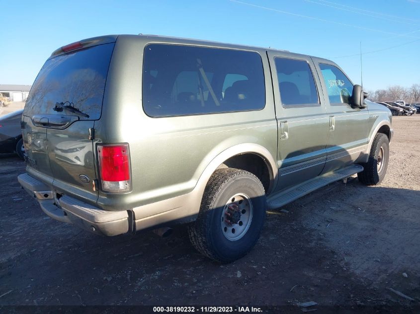 1FMSU43F41EC12355 2001 Ford Excursion Limited