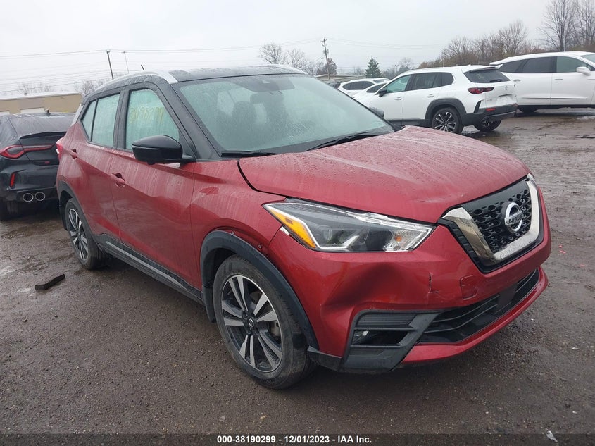 2020 Nissan Kicks Sr Xtronic Cvt VIN: 3N1CP5DV1LL533593 Lot: 38190299