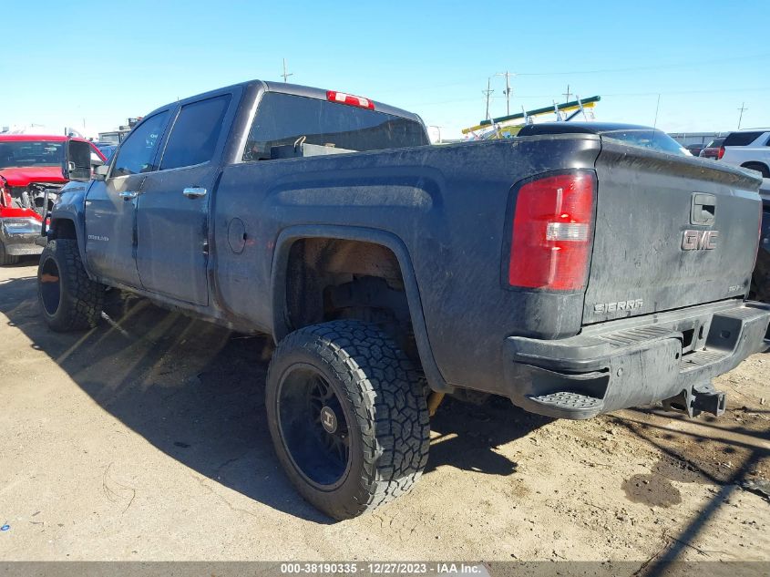 2015 GMC Sierra 2500Hd Denali VIN: 1GT120E88FF150862 Lot: 38190335