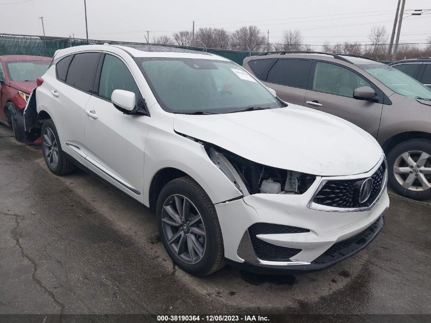 2020 Acura Rdx Technology Package VIN: 5J8TC2H53LL038097 Lot: 38190364