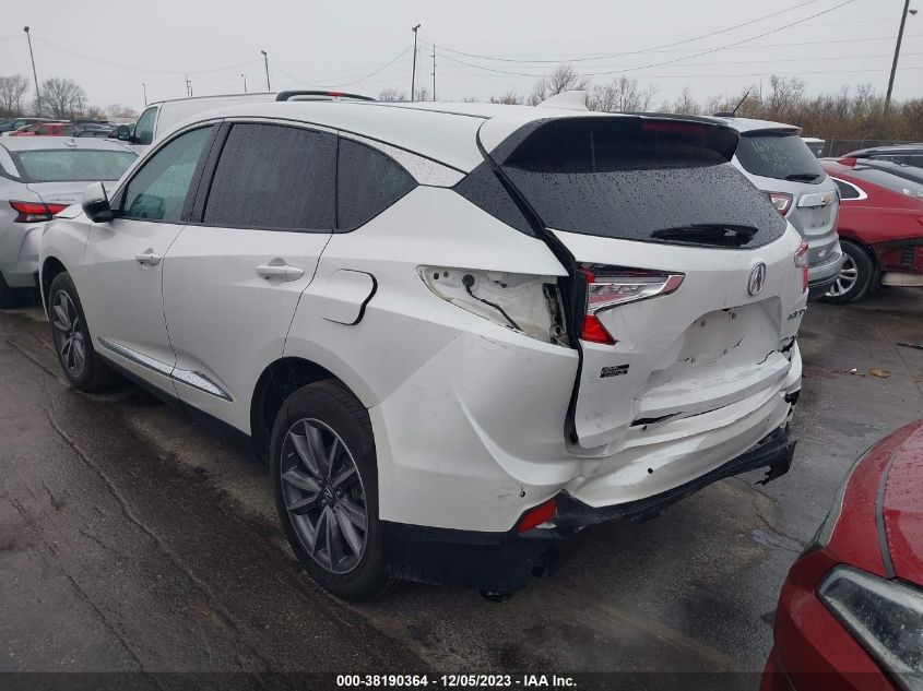 2020 Acura Rdx Technology Package VIN: 5J8TC2H53LL038097 Lot: 38190364