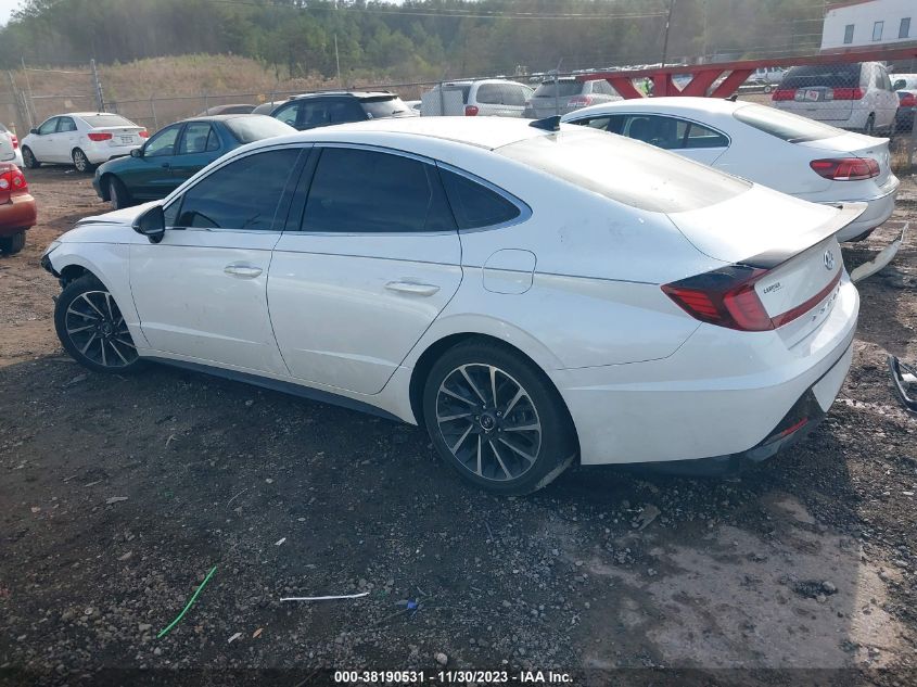 2020 Hyundai Sonata Sel Plus VIN: 5NPEJ4J21LH032070 Lot: 38190531