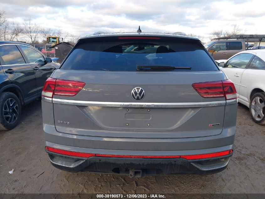 2021 Volkswagen Atlas Cross Sport 3.6L V6 Se W/Technology VIN: 1V2KE2CA6MC220580 Lot: 38190573