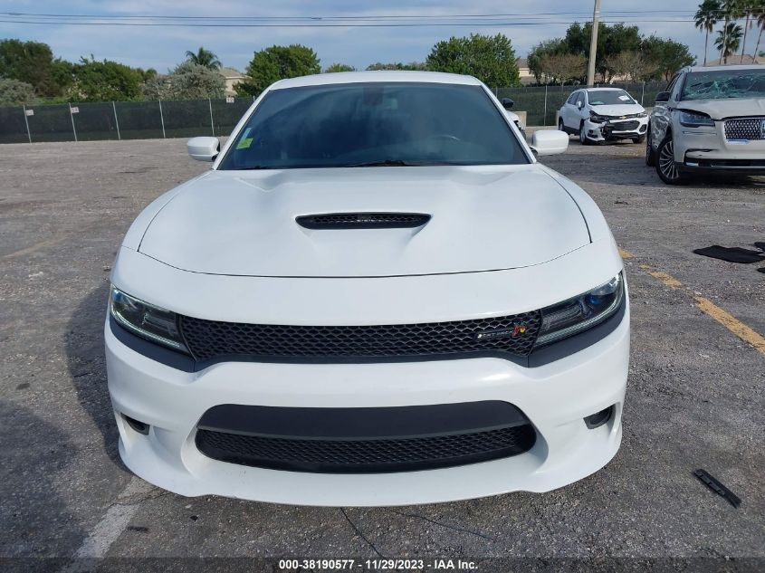 2018 Dodge Charger R/T Scat Pack Rwd VIN: 2C3CDXGJ8JH207424 Lot: 38190577