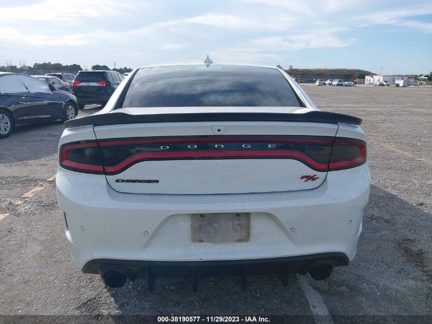 2018 Dodge Charger R/T Scat Pack Rwd VIN: 2C3CDXGJ8JH207424 Lot: 38190577