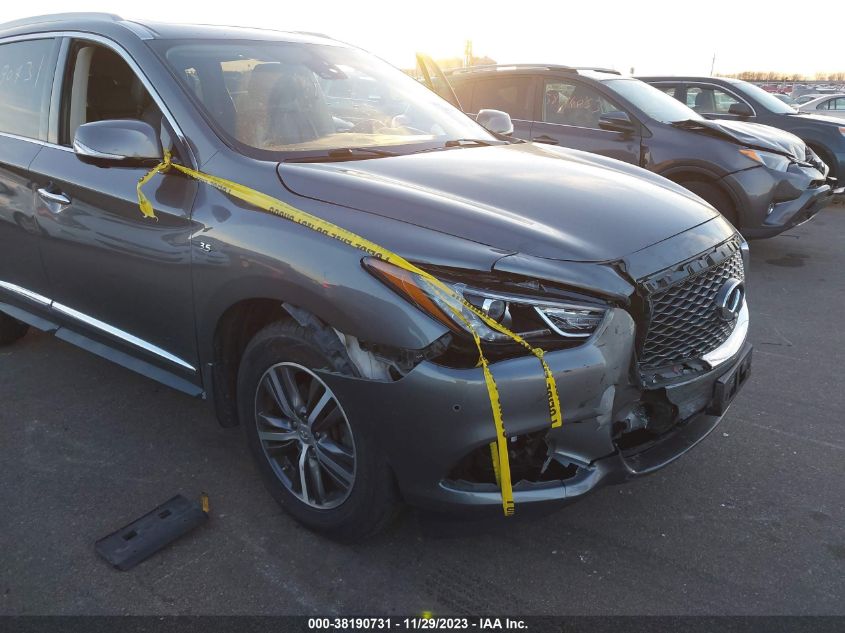 2019 Infiniti Qx60 Luxe VIN: 5N1DL0MMXKC506065 Lot: 38190731