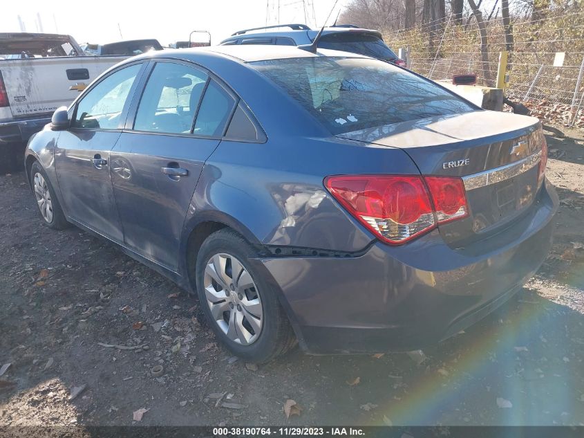 2013 Chevrolet Cruze Ls Auto VIN: 1G1PA5SH0D7169775 Lot: 38190764