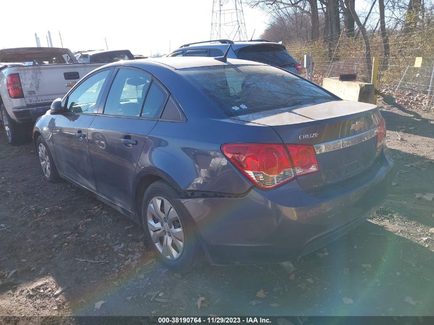 2013 Chevrolet Cruze Ls Auto VIN: 1G1PA5SH0D7169775 Lot: 38190764