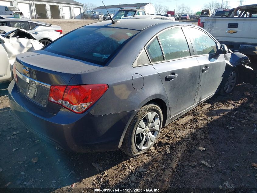 2013 Chevrolet Cruze Ls Auto VIN: 1G1PA5SH0D7169775 Lot: 38190764