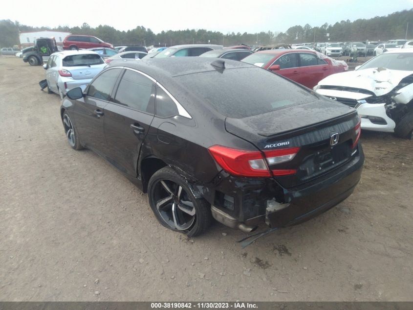 2021 Honda Accord Sport VIN: 1HGCV1F3XMA033997 Lot: 38190842