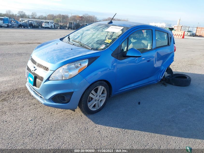 2014 Chevrolet Spark Ls Auto VIN: KL8CB6S97EC589696 Lot: 38190850