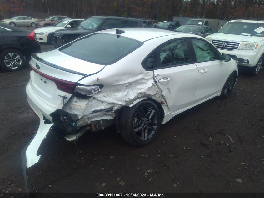 2021 Kia Forte Gt-Line VIN: 3KPF34AD9ME285773 Lot: 38191067