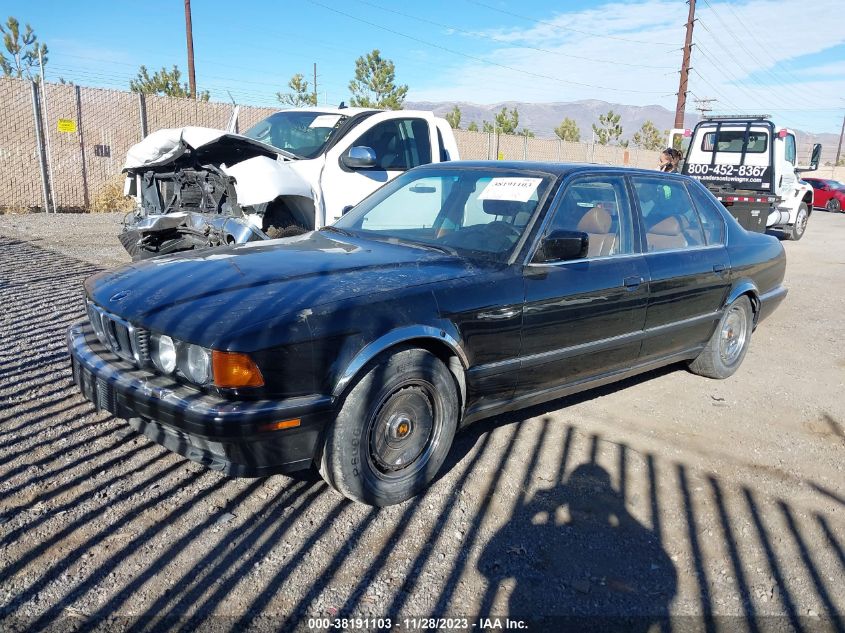 1989 BMW 750 Il VIN: WBAGC8319K2769044 Lot: 38191103