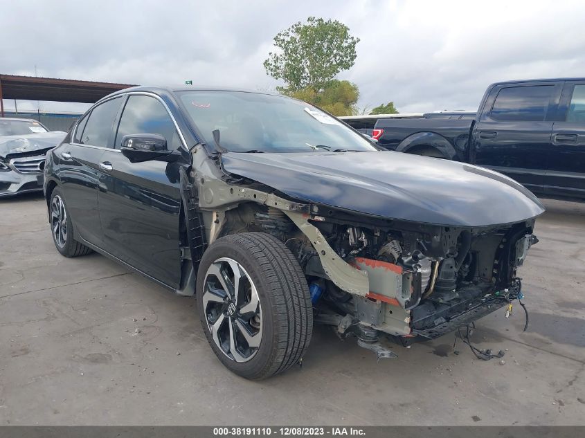 1HGCR3F81HA045215 2017 Honda Accord Ex-L V6