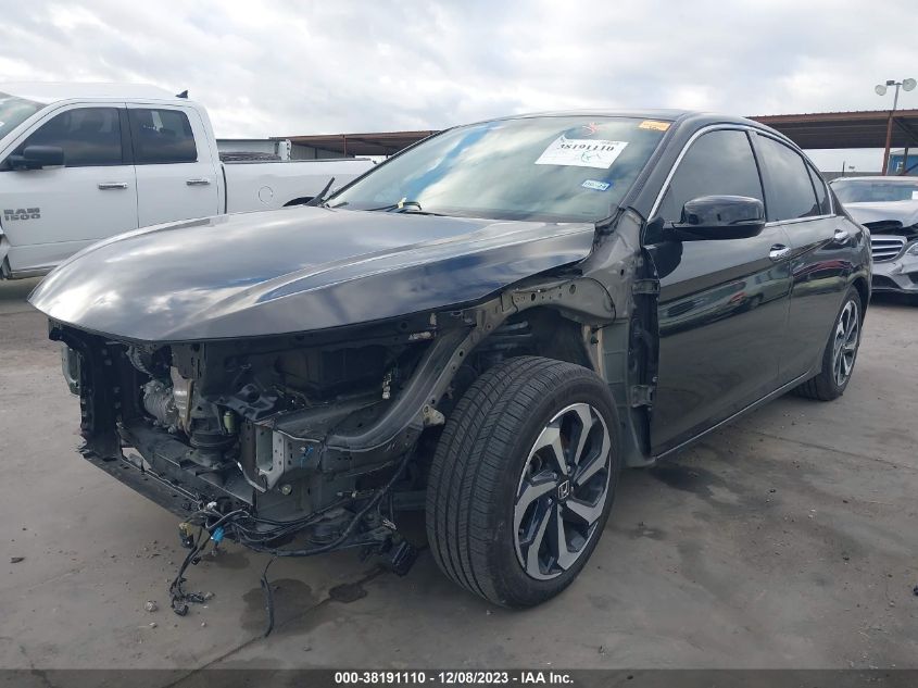 1HGCR3F81HA045215 2017 Honda Accord Ex-L V6