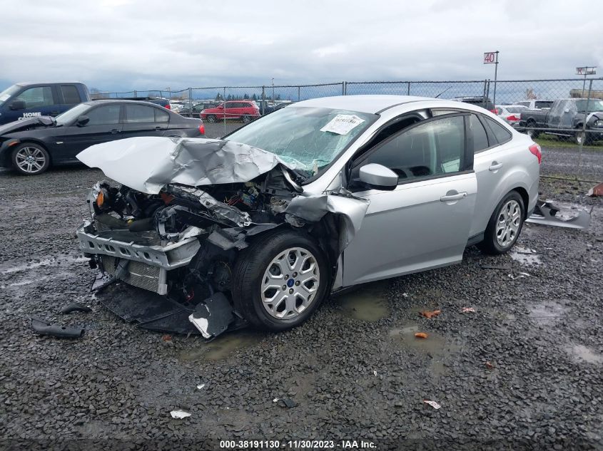 2012 Ford Focus Se VIN: 1FAHP3F26CL381211 Lot: 38191130