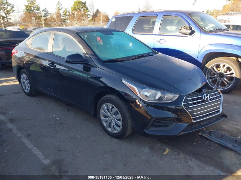 2022 Hyundai Accent Se VIN: 3KPC24A60NE178880 Lot: 38191135