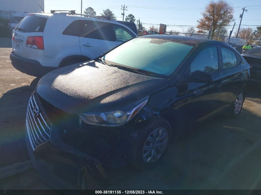 2022 Hyundai Accent Se VIN: 3KPC24A60NE178880 Lot: 38191135