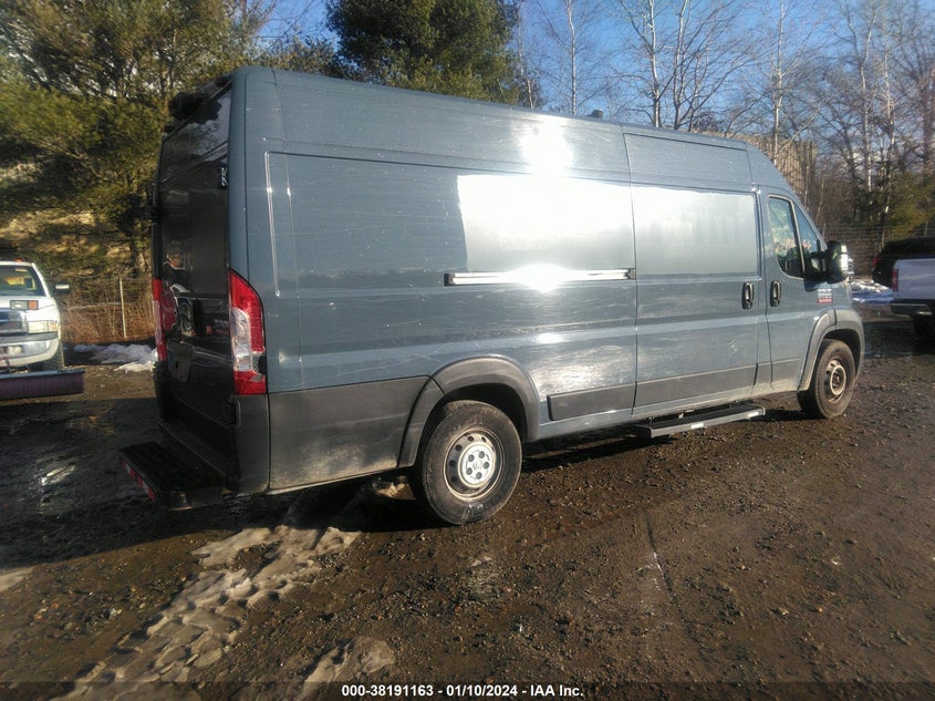 2020 Ram Promaster 3500 Cargo Van High Roof 159 Wb Ext VIN: 3C6URVJG2LE136522 Lot: 38191163