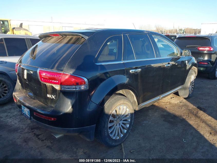 2012 Lincoln Mkx VIN: 2LMDJ6JK3CBL10194 Lot: 38191385