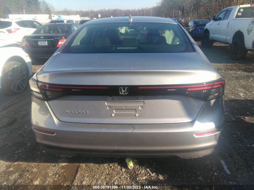 2023 Honda Accord Ex VIN: 1HGCY1F3XPA020498 Lot: 38191396