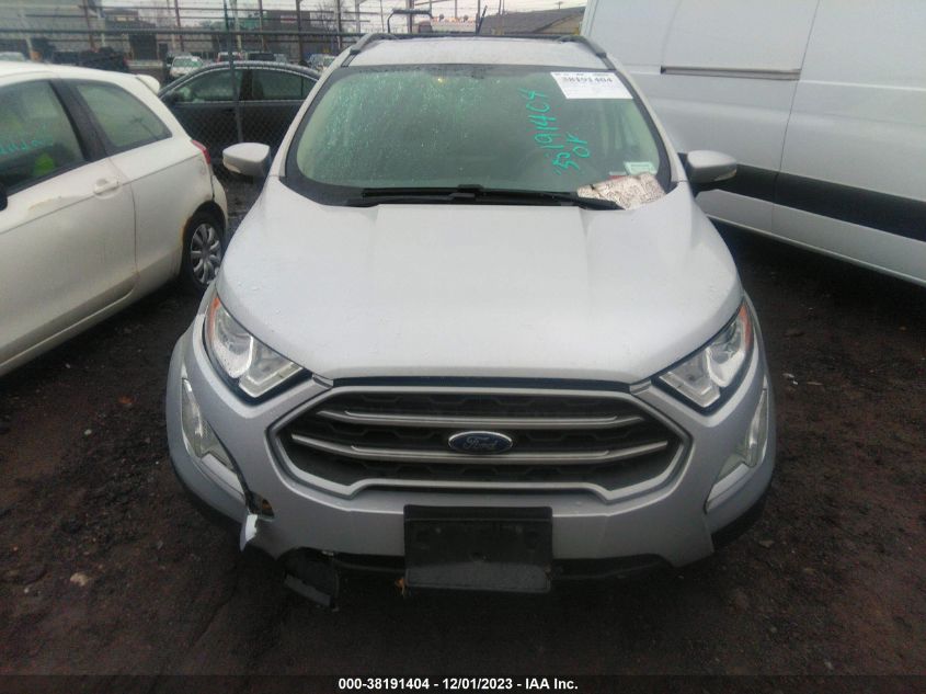 2018 Ford Ecosport Se VIN: MAJ6P1UL1JC243970 Lot: 38191404