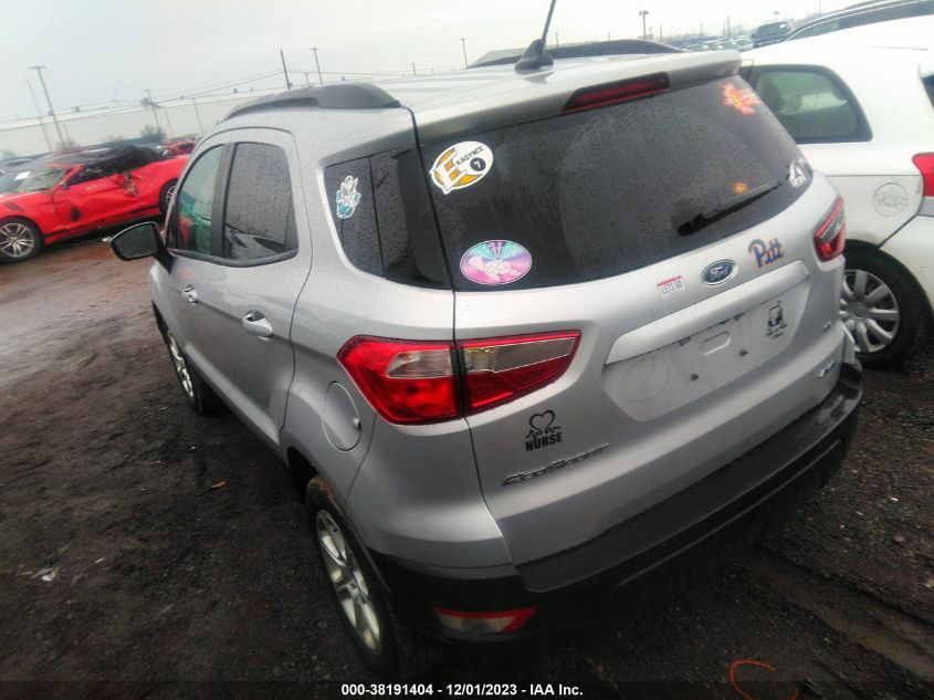 2018 Ford Ecosport Se VIN: MAJ6P1UL1JC243970 Lot: 38191404