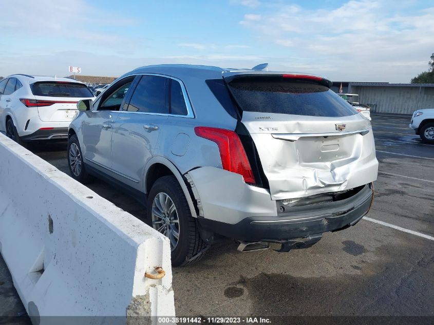 2017 Cadillac Xt5 Luxury VIN: 1GYKNBRS3HZ100931 Lot: 38191442