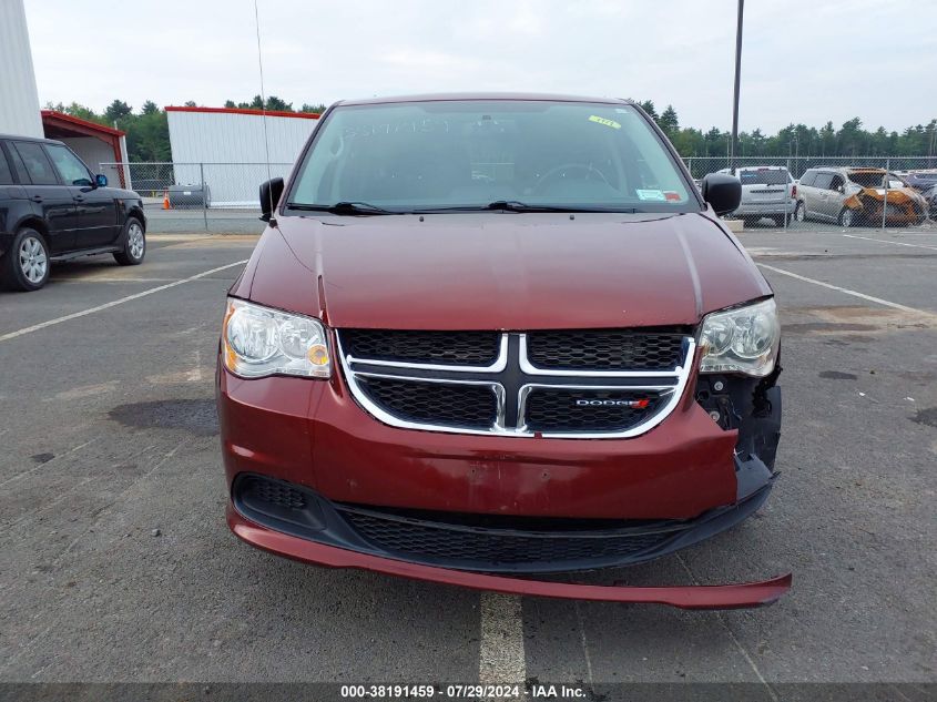 2017 Dodge Grand Caravan Se VIN: 2C4RDGBG8HR836526 Lot: 38191459