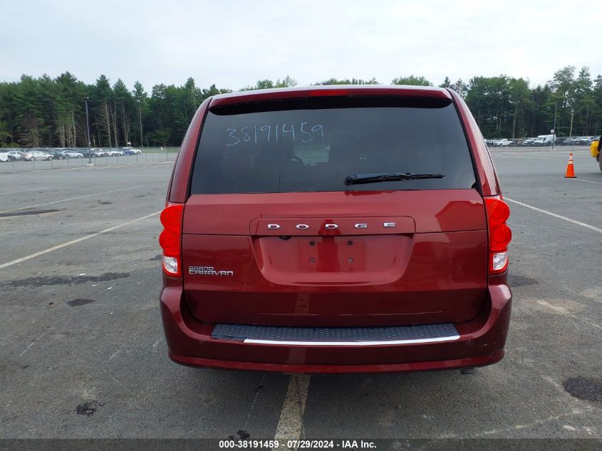 2017 Dodge Grand Caravan Se VIN: 2C4RDGBG8HR836526 Lot: 38191459