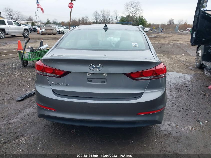 5NPD84LF9JH320360 2018 Hyundai Elantra Value Edition