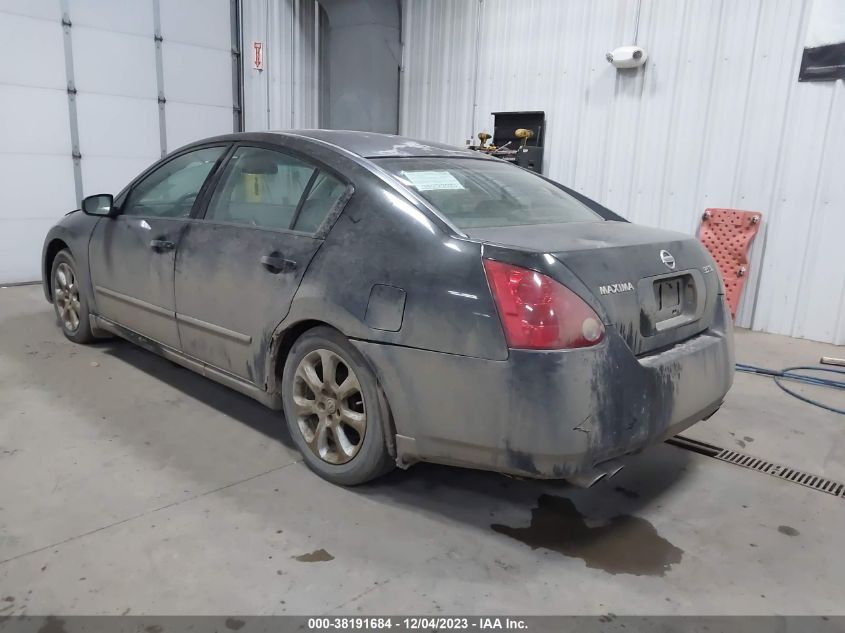 2007 Nissan Maxima 3.5 Sl VIN: 1N4BA41EX7C855214 Lot: 39049129